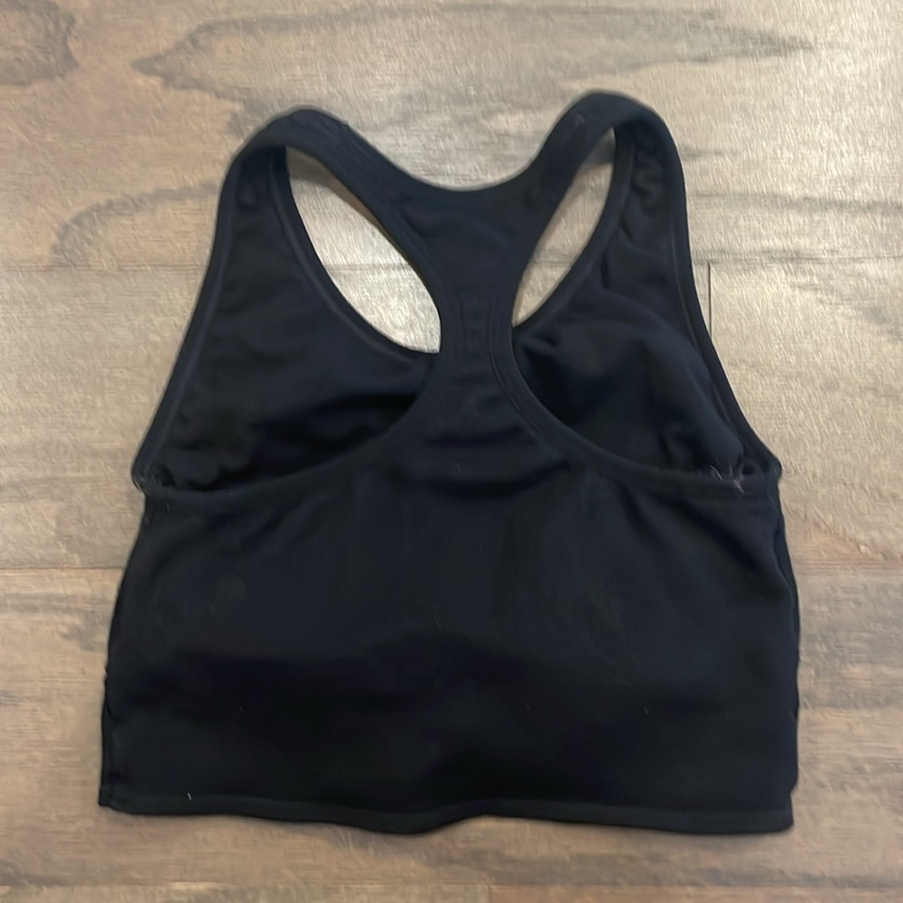 Fabletics Black Cloud Midi Seamless Bra - Size Xs - image 2
